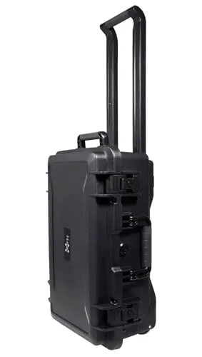 E-Lektron RC57-HD Outdoor Transportkoffer Fotokoffer mit Rollen Wasserdicht (56x35x23 cm IP66)