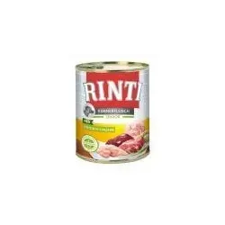 Rinti Kennerfleisch Senior Huhn - Nassfutter für Hundesenioren - Hochwertiges, getreidefreies Nassfutter mit Huhn für Senioren-Hunde. Ideal für alle Größen und in praktischen 800 g Dosen. Perfekte Ernährung für einen aktiven Lebensstil.