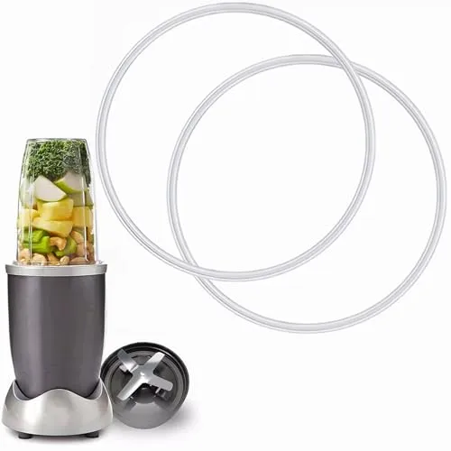 Stück 9,5cm Siegelring, Weißer Flexible O-Ring Mixer, Gummidichtring, Mixer-Ersatzteile für 600W Entsafter 2