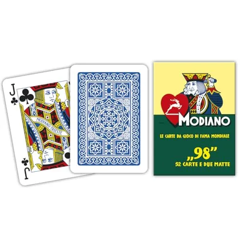 Modiano Poker 98 Blau Kartenspiel