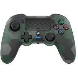 Dualshock 4 V2 Controller Asymmetric - Camo Green - Wireless Controller - Sony PlayStation 4