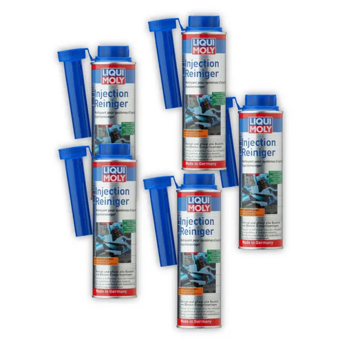 Produktbild 5x 300ml LIQUI MOLY 5110 Additiv Injection Reiniger Einspritzdüsen
