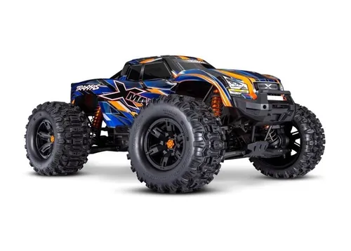 Traxxas RC X-Maxx 4x4 Monstertruck Belted 1:7 RTR Orange - Ultimativer Monstertruck mit 80 km/h Höchstgeschwindigkeit, extrem robust und selbstaufrichtend