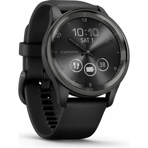 Garmin v vomove Trend - Hybrid-Smartwatch mit analogen Zeigern und Touchdisplay, Fitness- und Gesundheitsfunktionen, Garmin Pay und bis zu 5 Tage Akkulaufzeit