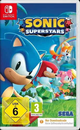 Sonic Superstars für Nintendo Switch - Code in a Box - NEU & Verpackt