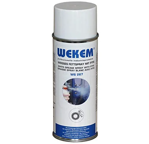 1x 400ml Wekem Weisses Fett-Spray WS267