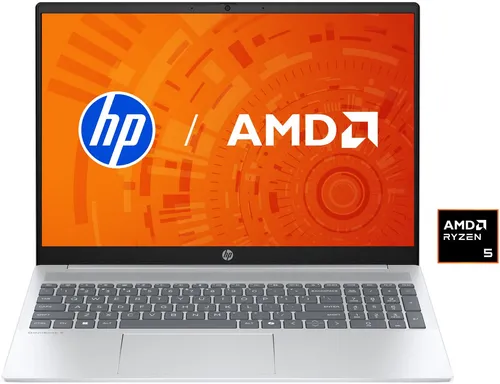 HP OmniBook 5 16-ag1252ng Notebook - Laptops mit 16 Zoll 2K IPS-Display, 512 GB SSD und leistungsstarkem AMD Ryzen 5 für flüssiges Multitasking und beeindruckende Grafik.