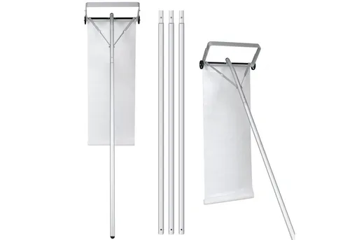 COSTWAY Dachschneeräumer mit Rädern