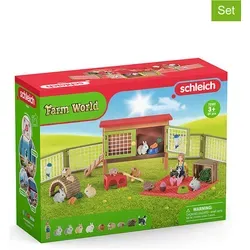 Schleich 72160 Picknick mit den kleinen Haustieren - Farm World Spielset - Tierfiguren für Kinder, 29-teiliges Set mit detailgetreuen Haustieren für kreatives und fantasievolles Spielen auf dem Bauernhof.