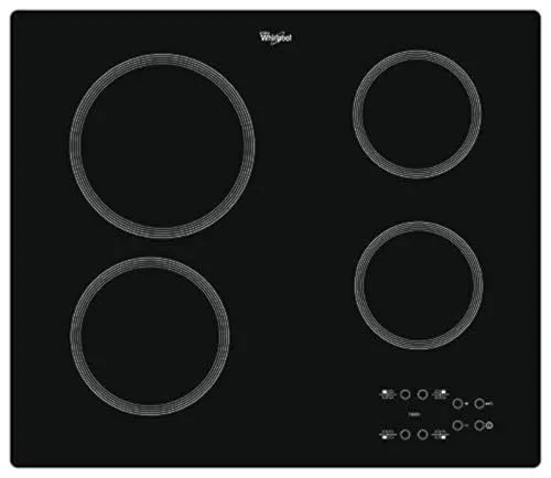 Whirlpool AKT 801/NE Kochfeld Schwarz Integriert 58 cm - Induktionskochfeld mit intuitiven Touch-Bedienelementen, ideal für präzises Kochen und schnelle Hitzeentwicklung – perfekt für moderne Küchen.