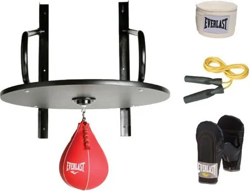 Everlast Speedbag-set Schwarz Schwarz One Size