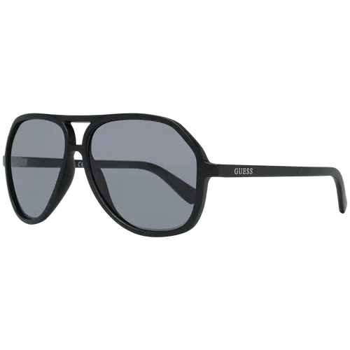 GUESS Herren Pilot Sonnenbrille GF0217 02A - Designer Flieger-Sonnenbrille mit UV400 Schutz, inklusive Etui – ideal für stilbewusste Herren.