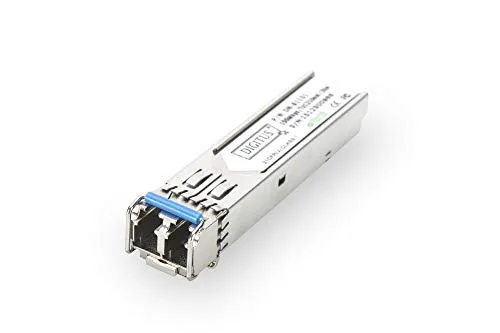 DIGITUS Gigabit SFP Modul, HP-Kompatibel, Mini GBIC, Singlemode, LC Duplex, 1310 nm, 20 km, 1.25 Gbit/s, SFP - Singlemode, SFP 1.25Gbit