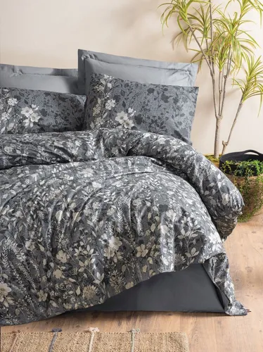 Ranforce Einzelbettbezug Set aus 100% Baumwolle