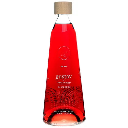 Gustav Raspberry (Himbeere) Liqueur 0,5 Liter 21% Vol.