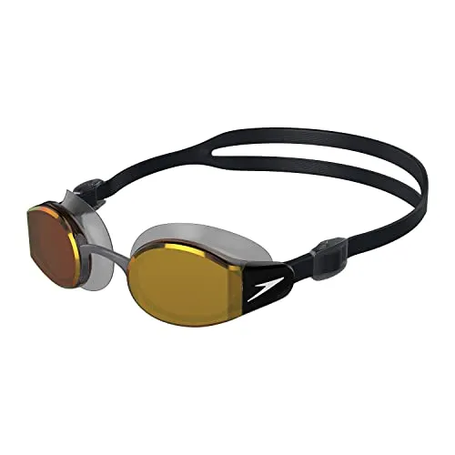 Speedo Schwimmbrille Mariner Pro Mirror - Schwimmbrille mit verspiegelten Gläsern für blendfreie Sicht und UV-Schutz, ideal für Freizeitschwimmer und Triathleten.