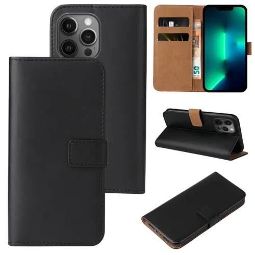 Handyhülle für Apple iPhone 13 Pro Max Schutz Klapphülle Tasche Book Flip Etui