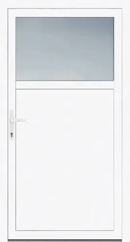 Produktbild Premium Kunststoff-Nebeneingangstür SMK 510 Weiß 98 cm x 198 cm DIN L