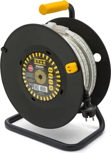 LED-Leisten Stak 300 W, 4000 K, Schwarz in schwarz von VELAMP