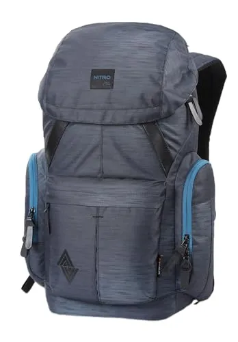 NITRO Urban Daypacker two Daypack 46 cm mit Laptopfach in petrol - Praktischer Daypack für den Alltag, ausgestattet mit einem speziellen Laptopfach und stilvollem Design in petrol.