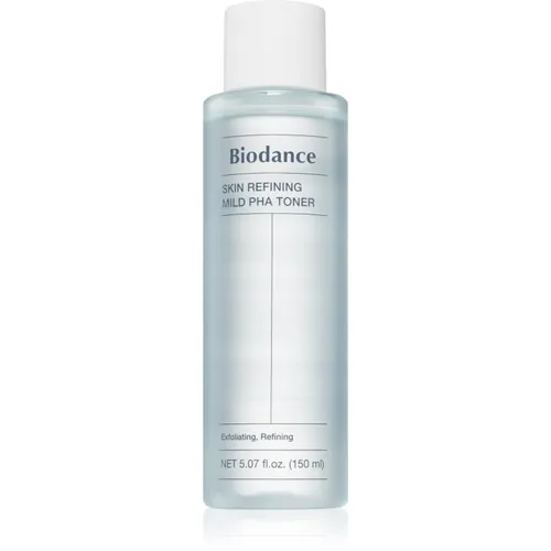 Biodance Skin Refining Mild PHA Toner - Gesichtswasser mit 8 % PHA-Säure, ideal für empfindliche Haut. Sanfte Exfoliation und intensive Feuchtigkeit sorgen für ein strahlendes Hautbild ohne Irritationen.