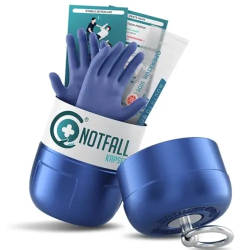 Notfallkapsel L Dunkelblau