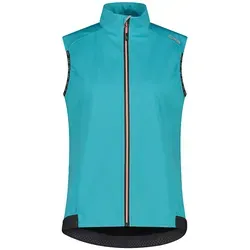 CMP Woman Vest Lagoon 46 - Outdoorjacke für Frauen, PFC-frei mit Clima Protect Technologie für optimalen Wetterschutz und reflektierende Details für bessere Sichtbarkeit.