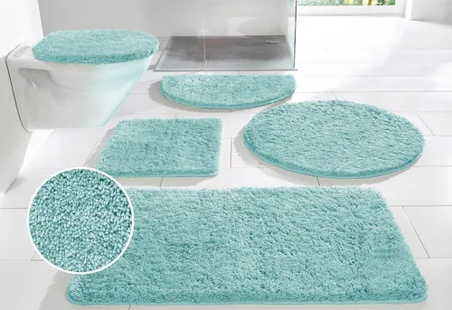 OTTO home Badematte Inga, 3tlg Set, rutschhemmend und schnell trocknend - Praktisches 3tlg Set für dein Badezimmer: rutschhemmend beschichtet, schnell trocknend und strapazierfähig. Ideal für den täglichen Gebrauch. Verleihe deinem Raum mit dieser hochwertigen Badematte einen stilvollen Akzent.