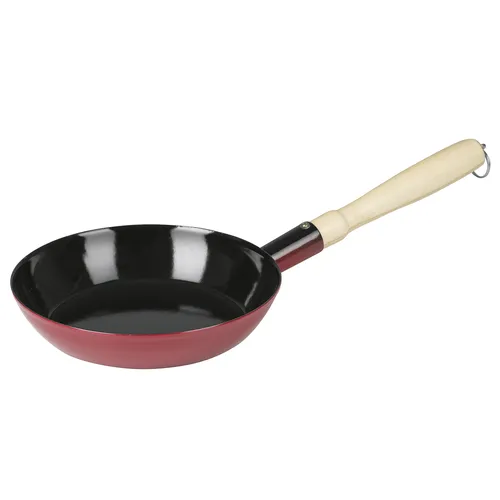 RIESS Holzknechtpfanne Ø24cm rot Emaille von Riess