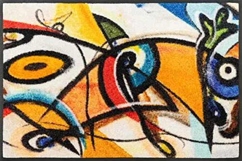 wash+dry Fußmatte Flying Fish 50x75cm, innen und außen, waschbar