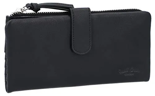 Gusti Geldbörse Leder-Vida – Vintage Damen Portemonnaie mit RFID-Schutz - Praktisches Kartenetui aus hochwertigem Leder mit RFID-Schutz für sichere Aufbewahrung deiner Bank- und Kreditkarten. Zeitloses Design, ideal für jede Hosentasche.