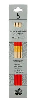 Lana Grossa Nadelspiel AYURVEDA Länge 15 cm | Stärke 4,0 von LANA GROSSA