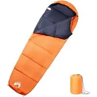 vidaXL Mumienschlafsack für Erwachsene Camping 3 Jahreszeiten - Schlafsäcke für Erwachsene, langlebig und wasserfest, ideal für Camping und Trekking. Die Mumienform sorgt für optimale Wärme und Komfort bei Temperaturen von 15 °C bis 25 °C.