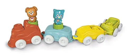 Clementoni Soft Clemmy Sensorischer Tier-Zug