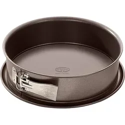 Dr. Oetker Springform mit Emaille-Servierboden Ø 24 cm - Springform mit keramisch verstärkter Antihaft-Beschichtung für perfekte Backergebnisse bis 230°C, schnitt- und kratzfester Boden, ideal für Käsekuchen und mehr.