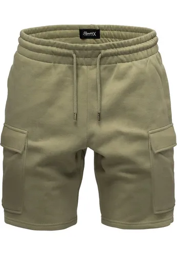 REPUBLIX Cargoshorts GAEL Herren Bermuda Sweat Cargo Short Hose Regular Fit
