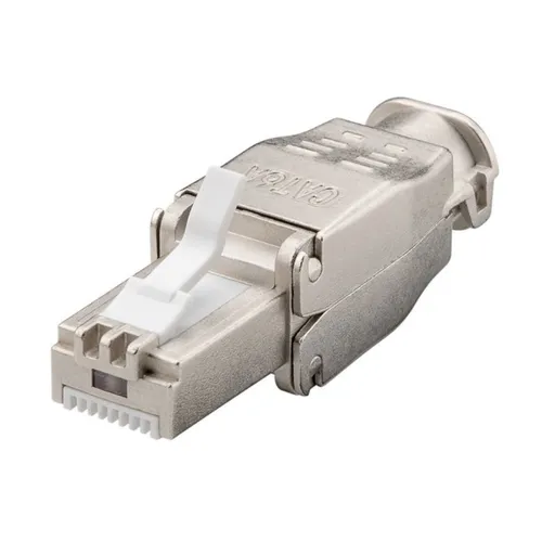Goobay Werkzeugfreier RJ45 Stecker CAT 6A STP geschirmt von Goobay