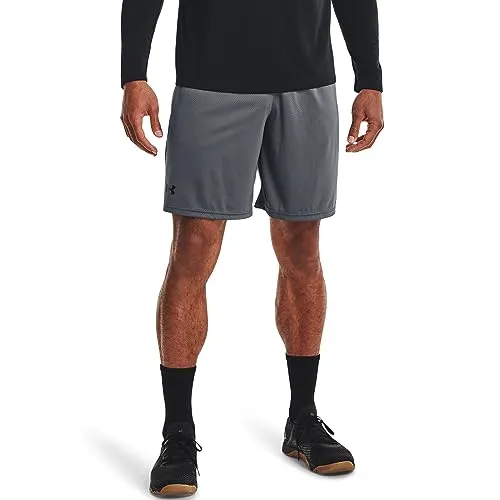 Under Armour Tech Mesh Shorts pitch gray black S von Under Armour
