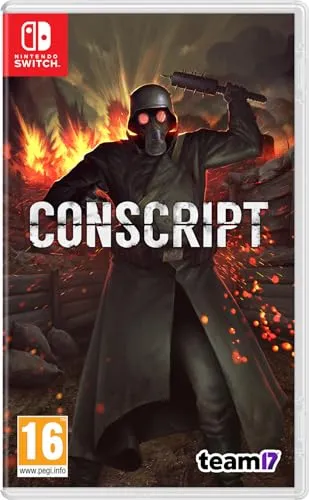 Astragon Conscript - Deluxe Edition für Nintendo Switch - Spiele für Nintendo Switch mit Golden Gun Pack und Trench Raider Pack, einzigartiger Pixelkunst-Ästhetik und intensiver 1. Weltkrieg-Atmosphäre.