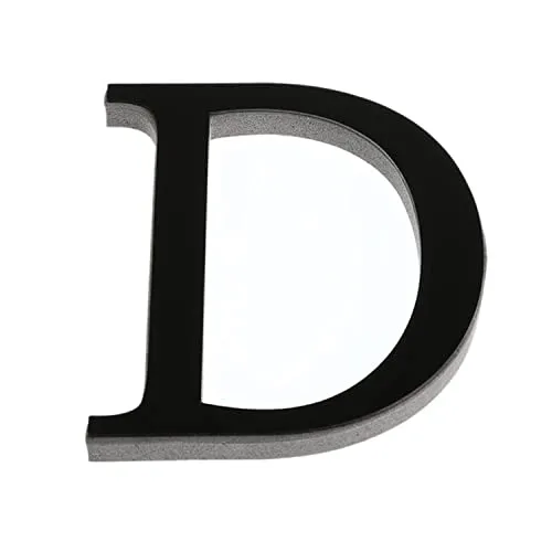 Wandaufkleber 3D, 15 cm, Schwarz