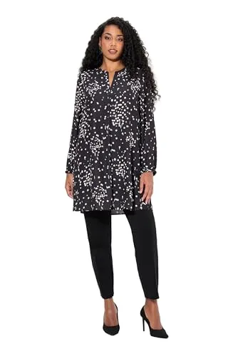 Ulla Popken Damen Plus Size Longtunika mit Tupfen von Ulla Popken