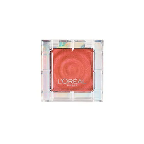 L'Oréal Paris Lidschatten mit Ölen angereichert, hochpigmentierte Farbe, Metallic-Finish, 4 Gramm, Pulver, Wasserdicht, für empfindliche Augen geeignet