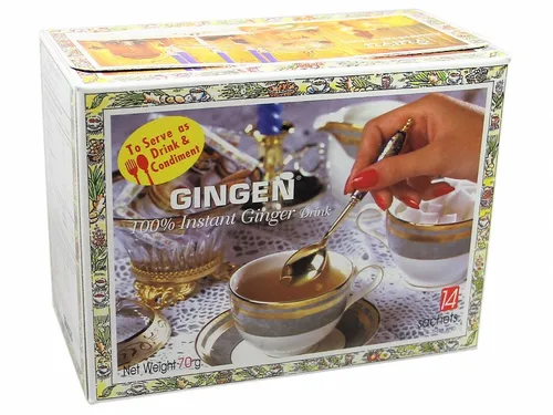 [ 70g ] GINGEN 100% Instant Ingwer Getränk ohne Zuckerzusatz