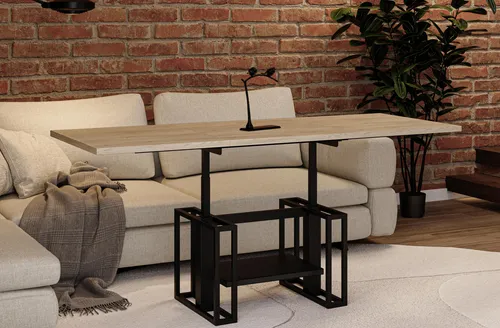 ENDO-Möbel Couchtisch Victoria, ausziehbar und höhenverstellbar