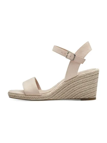 Tamaris Riemchensandale (1-tlg) - Wanderschuhe mit 7 cm Absatzhöhe, ideal für stilvolle Ausflüge, bequemes Tragegefühl durch hochwertige Materialien und offener Kappe.