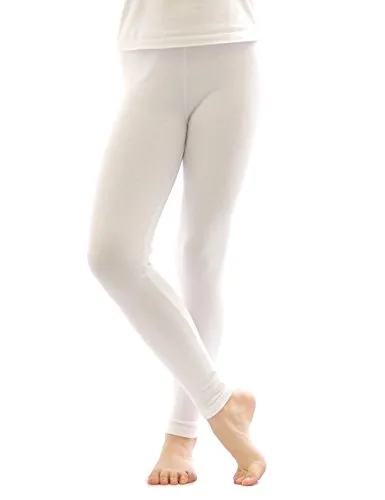Hose Thermo Leggings lang Damen - Fleece Leggins warm und dick - Leggings für Damen aus atmungsaktivem Fleece, ideal für kühle Tage beim Sport oder Freizeitaktivitäten. Optimaler Komfort dank elastischem Bund.