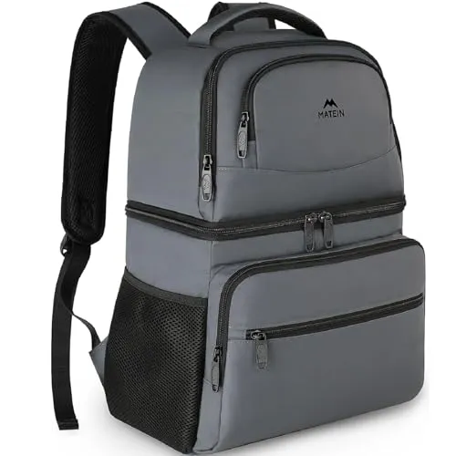 MATEIN Kühlrucksack 34L – Großer, Auslaufsicherer Kühltasche Rucksack