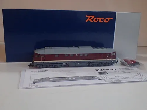 Roco Analog Diesellokomotive Ludmilla BR 142 006 DR 7380008 TT 1:120 neu OVP