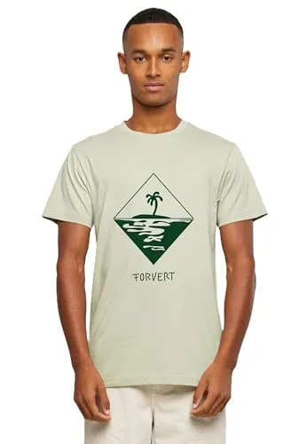 Forvert T-Shirt Roundneck Shirt Morro Bay, Uomo, softslavia, 3XL