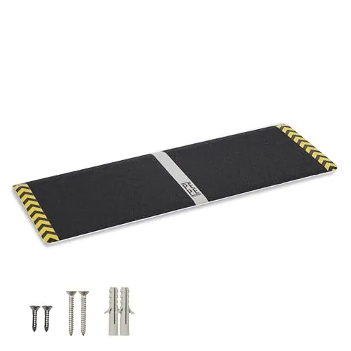 PEPE Mobility Rollstuhlrampe 30 cm, Schwellenrampe für Stufen 2 bis 6 cm